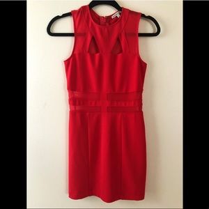 Charlotte Russe Red Formal Dress